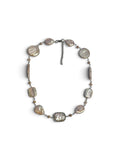 Pink baroque pearl choker