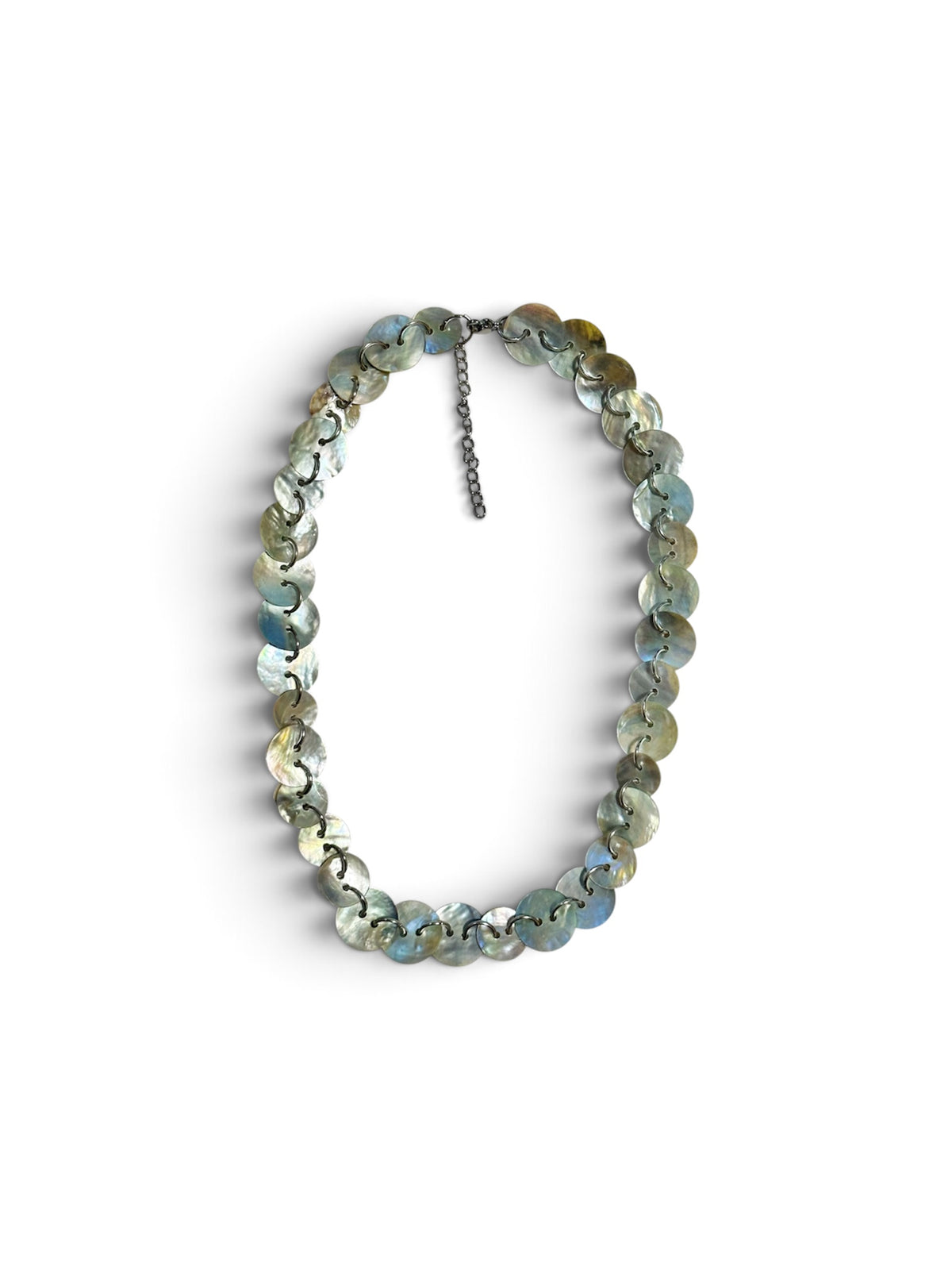 Button necklace
