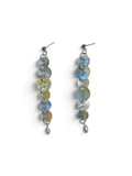 Button earrings