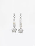 Baroque pearl earrings