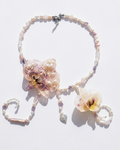 Orchid necklace