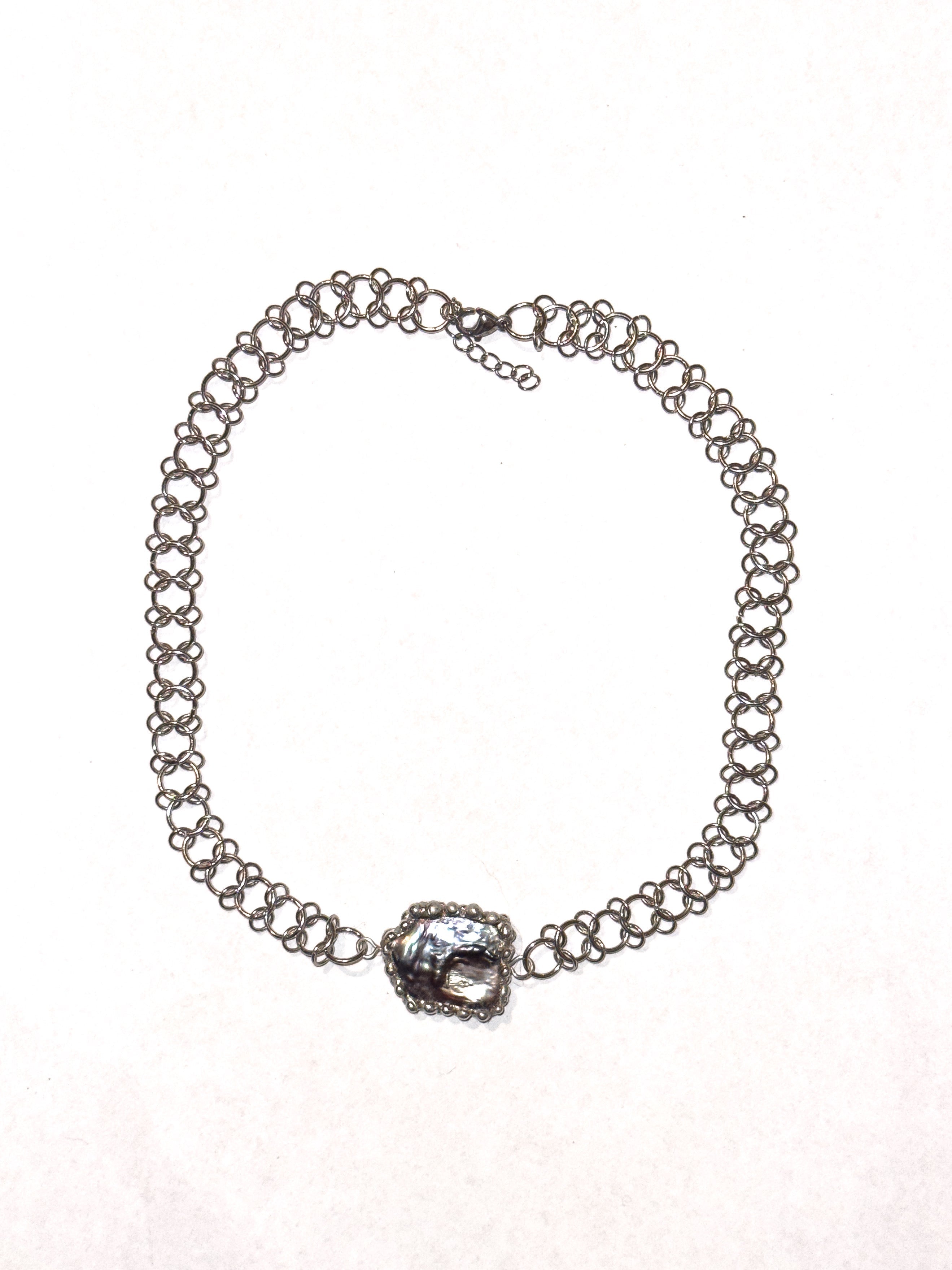 Chainmail necklace