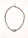 Pink necklace