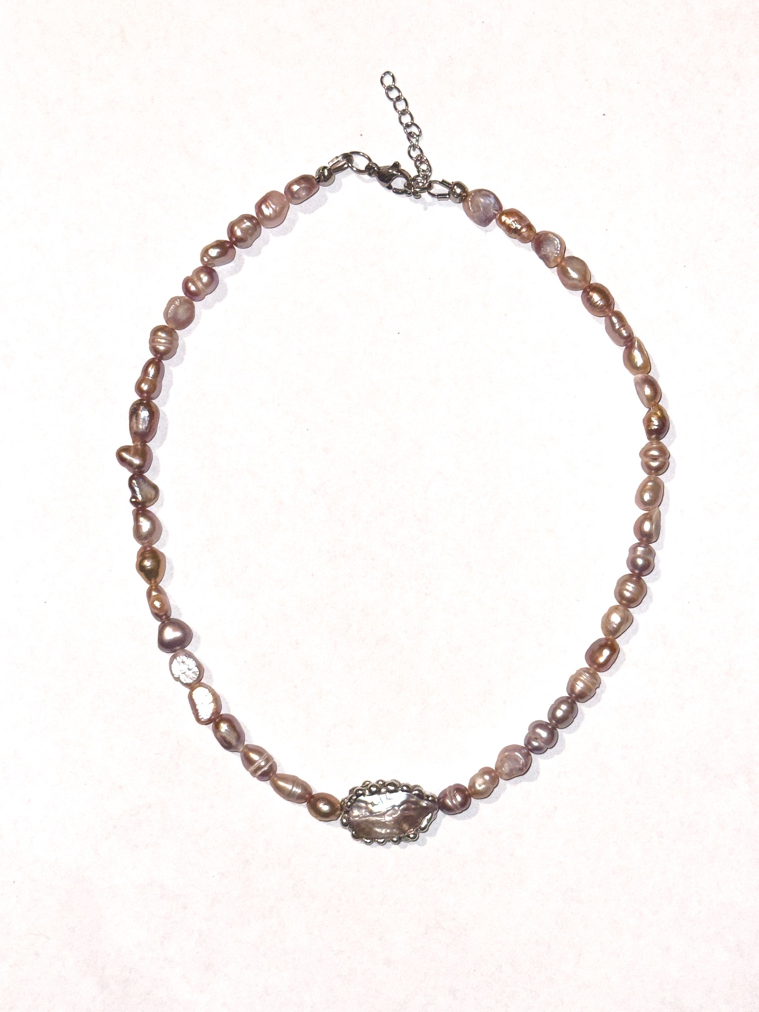 Pink necklace