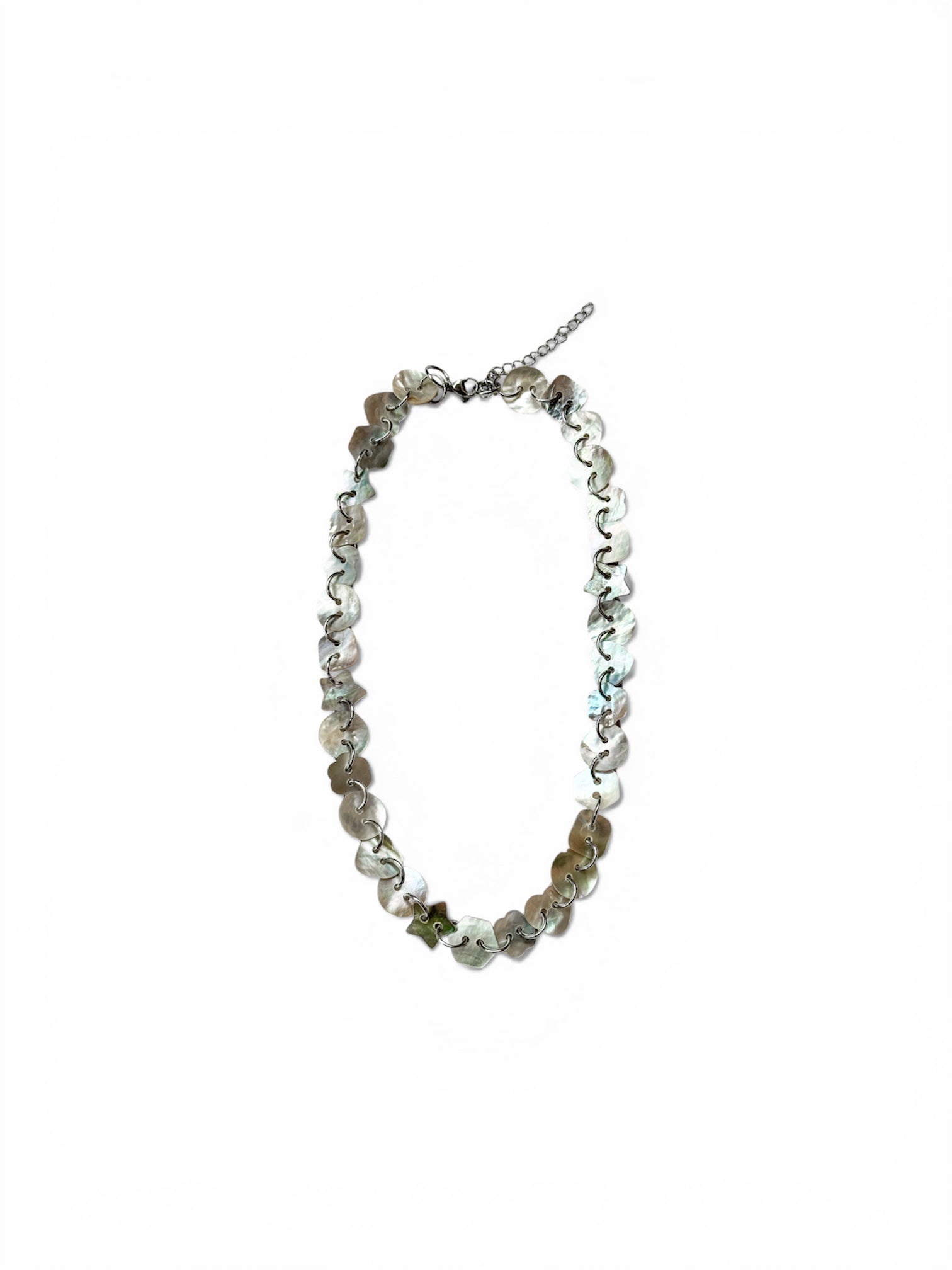 Button necklace