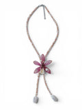 Silk necklace