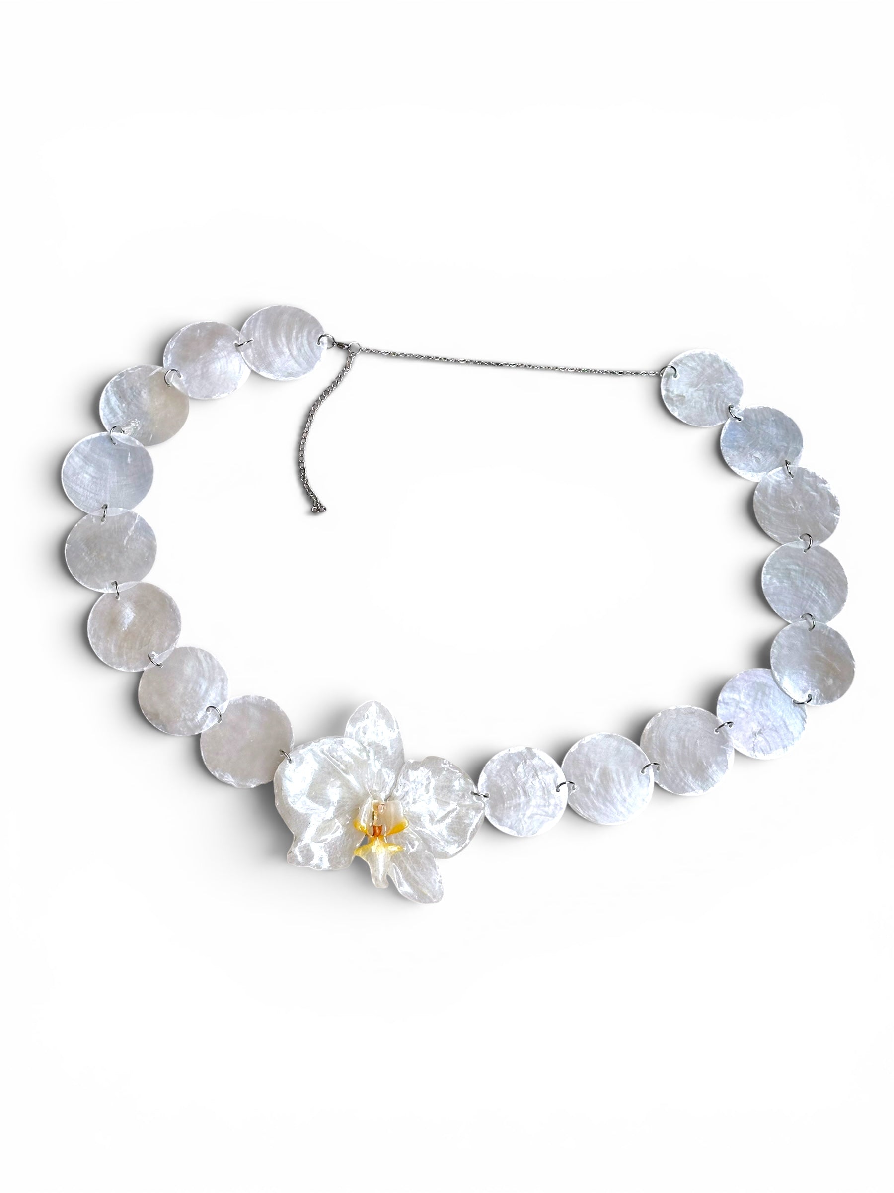 Sheen orchid waist chain