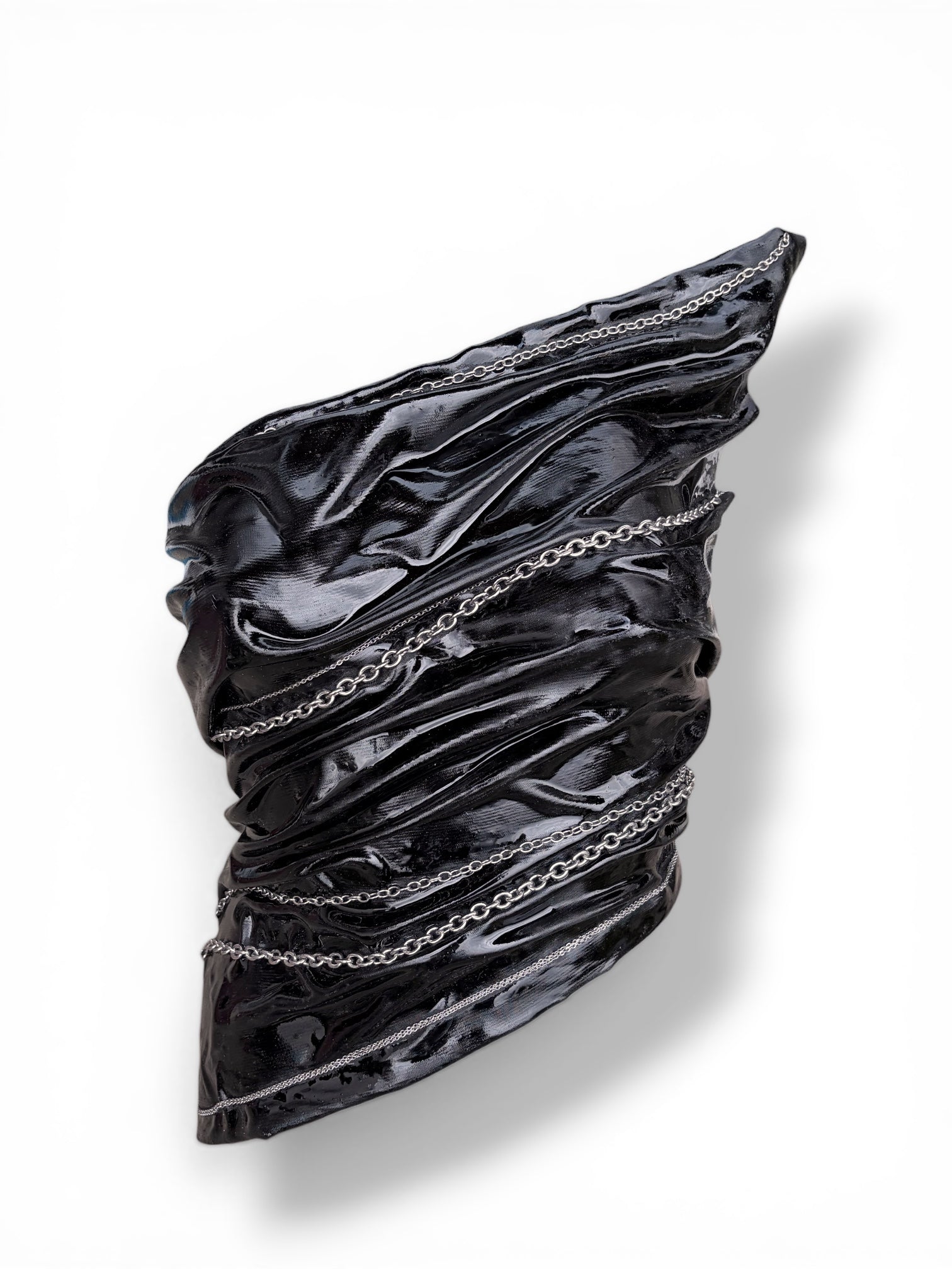 GOUD x FUNKY DISCO BLACK CHAIN CORSET