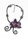 Alchemy orchid necklace