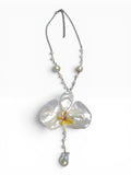 Angel orchid necklace