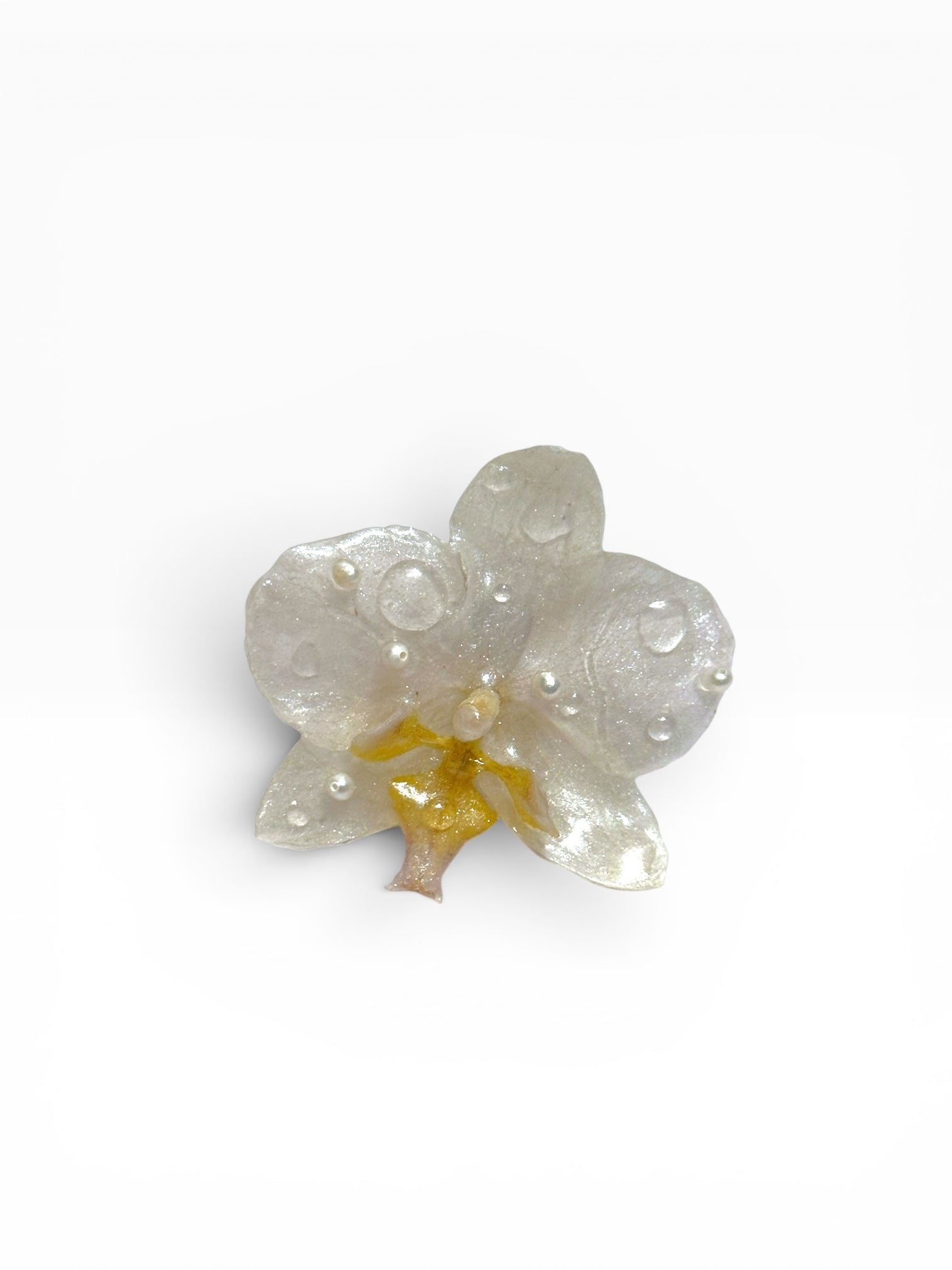Babybreath orchid ring