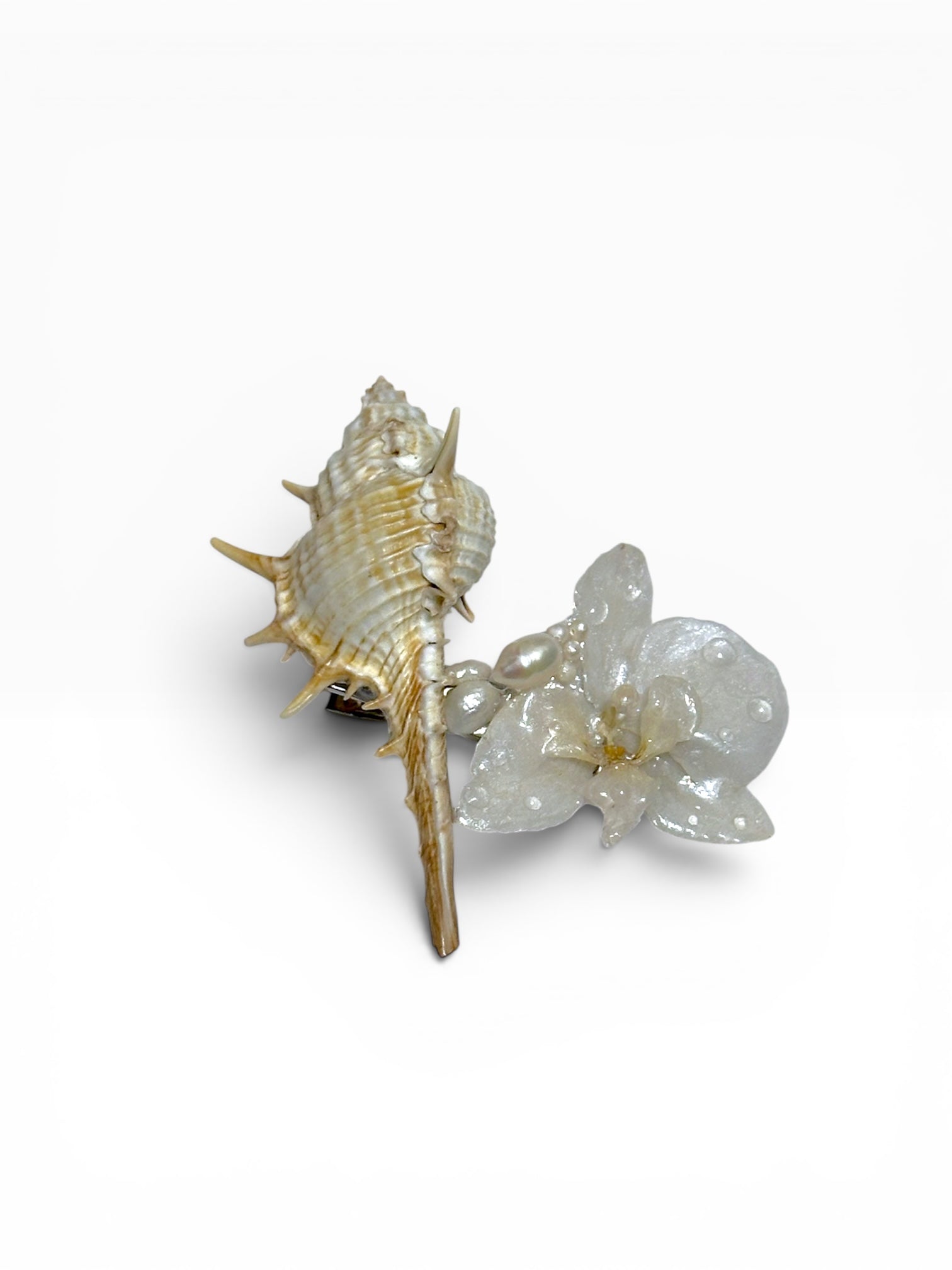 Siren orchid hairclip